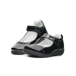 Foto 1 | Foto 1 | Zapato Escolar Para Niña Bambino Gatito Charol Negro Correa Negro