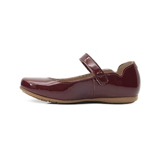 Foto 5 | Foto 5 | Zapato Karsten Charol Vino Formal Fiesta Velcro Niña Vino