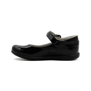Foto 6 | Foto 6 | Zapato Escolar Para Niña De Charol Plantilla Soporte Arco Negro