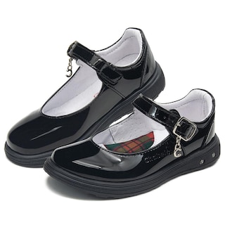 Foto 1 | Foto 1 | Zapato Escolar Para Niña Chabelo Charol Negro Hebilla 17-26 Negro