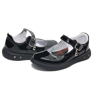 Foto 2 | Foto 2 | Zapato Escolar Para Niña Chabelo Charol Negro Hebilla 17-26 Negro