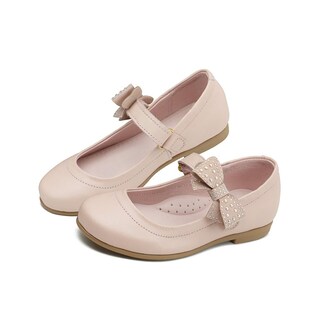 Foto 2 | Foto 2 | Zapato Balerina Para Niña Karsten Moda Fiesta Moñito Rosa Rosa