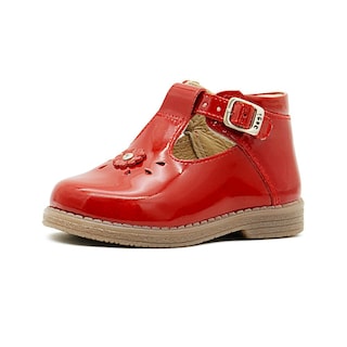 Foto 4 | Foto 4 | Zapato Dogi Para Niña Soporte Arco Transpirable Charol Piel Rojo