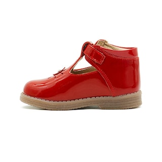 Foto 6 | Foto 6 | Zapato Dogi Para Niña Soporte Arco Transpirable Charol Piel Rojo