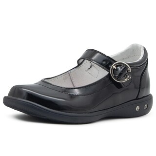 Foto 5 | Foto 5 | Zapato Escolar Niña Karsten Charol Negro Antiderrapante Negro