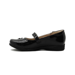Foto 6 | Foto 6 | Zapato Escolar Para Niña Dogi Charol Soporte Arco Florecita Negro