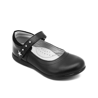 Foto 4 | Foto 4 | Zapato Escolar Para Niña Karsten Negro Antiderrapante Comodo Negro