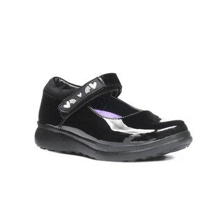 Foto 4 | Foto 4 | Zapato Escolar Para Niña Vavito Charol Negro Antiderrapante Negro