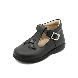 Foto 3 | Foto 3 | Zapato Dogi Escolar Para Niña Ajuste T Piel Elegantes Negro Negro