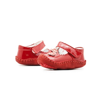 Foto 2 | Foto 2 | Zapato Preandante Para Niña Ajuste Velcro Charol Rojo 10-13 Rojo