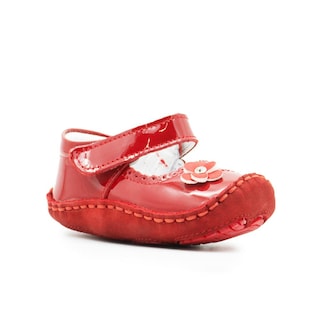 Foto 4 | Foto 4 | Zapato Preandante Para Niña Ajuste Velcro Charol Rojo 10-13 Rojo