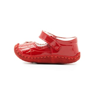 Foto 5 | Foto 5 | Zapato Preandante Para Niña Ajuste Velcro Charol Rojo 10-13 Rojo
