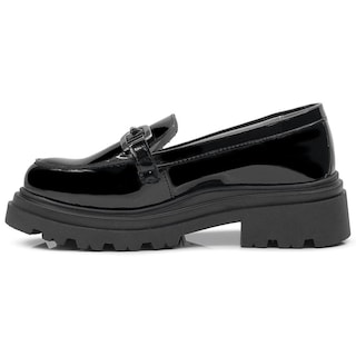 Foto 3 | Foto 3 | Zapato Escolar Para Niña Con Plataforma Herraje Casual Negro