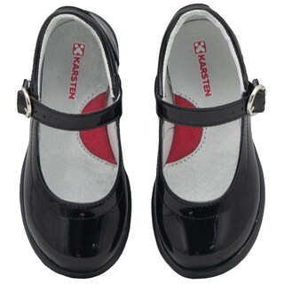 Foto 6 | Foto 6 | Zapato Escolar Niña Karsten Charol Negro Antiderrapante Negro