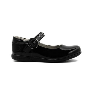 Foto 1 | Foto 1 | Zapato Escolar Para Niña De Charol Plantilla Soporte Arco Negro