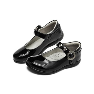 Foto 2 | Foto 2 | Zapato Escolar Para Niña De Charol Plantilla Soporte Arco Negro