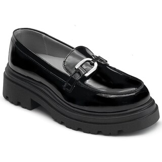 Foto 1 | Foto 1 | Zapato Escolar Para Niña Con Plataforma Herraje Casual Negro