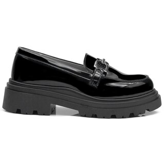 Foto 2 | Foto 2 | Zapato Escolar Para Niña Con Plataforma Herraje Casual Negro