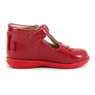 Foto 5 | Foto 5 | Zapato Niña Botita Dogi Charol Blanco Plantilla Arco 12-17.5 Rojo