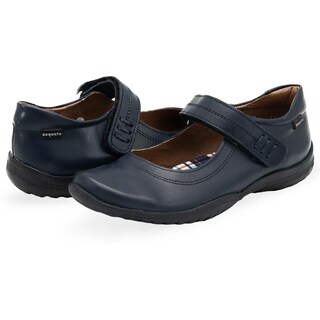 Foto 1 | Foto 1 | Zapato Coqueta Escolar Piel Niña Velcro Color Marino 22-26 Azul Marino