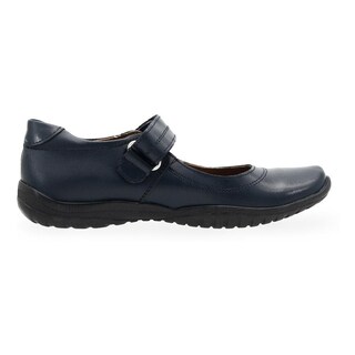 Foto 4 | Foto 4 | Zapato Coqueta Escolar Piel Niña Velcro Color Marino 22-26 Azul Marino
