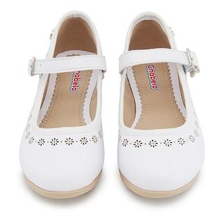 Foto 5 | Foto 5 | Zapato Balerina Niña Fiesta Chabelo Color Blanco 15-17 Blanco