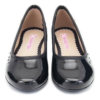 Foto 4 | Foto 4 | Zapato Balerina Juvenil Niña Karsten Charol Negro 18-26 Negro