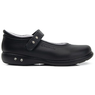 Foto 6 | Foto 6 | Zapato Escolar Chabelo Para Niña Con Arco Velcro En Negro Negro