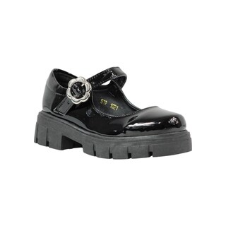 Foto 1 | Foto 1 | Zapato Escolar Niña Efectos 1021 Charol Negro