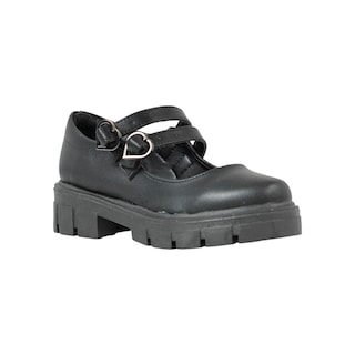 Foto 1 | Foto 1 | Zapato Escolar Niña Efectos 1020 Napa Negro