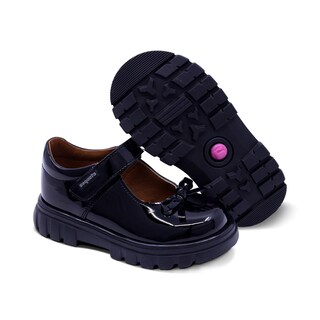 Foto 7 | Foto 7 | Zapato Escolar Coqueta Para Niña De Charol Negro Thunder Con Moño