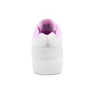 Foto 5 | Foto 5 | Tenis Escolar Coqueta Para Niña Sintético Blanco Con Detalles En Rosa
