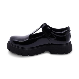 Foto 6 | Foto 6 | Zapato Escolar Coqueta Para Niña Charol Negro Igor Con Tira De Contacto
