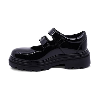 Foto 6 | Foto 6 | Zapato Escolar Coqueta Para Niña De Charol Negro Jazz Con Doble Hebilla