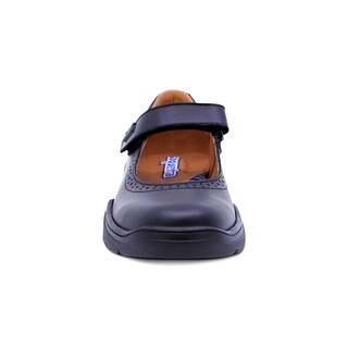 Foto 4 | Foto 4 | Zapato Escolar Coqueta Para Niña De Piel En Negro Pilatus Con Perforado