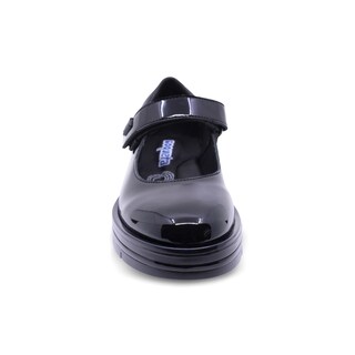 Foto 4 | Foto 4 | Zapato Escolar Coqueta Para Niña En Charol Negro Nora Con Tira De Contacto
