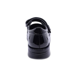 Foto 5 | Foto 5 | Zapato Escolar Coqueta Para Niña En Charol Negro Nora Con Tira De Contacto