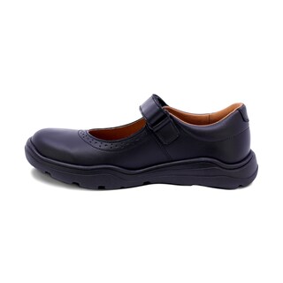 Foto 6 | Foto 6 | Zapato Escolar Coqueta Para Niña De Piel En Negro Pilatus Con Perforado