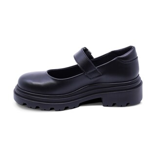 Foto 6 | Foto 6 | Zapato Escolar Coqueta Para Niña De Piel Negro Jazz Con Hebilla