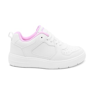 Foto 3 | Foto 3 | Tenis Escolar Coqueta Para Niña Sintético Blanco Con Detalles En Rosa
