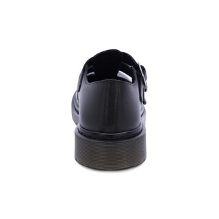 Foto 5 | Foto 5 | Zapato Escolar Coqueta Para Niña De Piel En Negro Martín Con Perforado