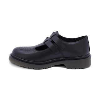 Foto 6 | Foto 6 | Zapato Escolar Coqueta Para Niña De Piel En Negro Martín Con Perforado