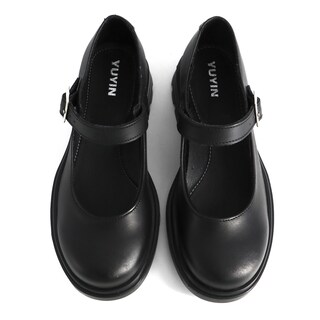 Foto 8 | Foto 8 | Zapato Escolar Yuyin Piel Negro Para Niña