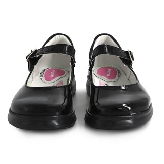 Foto 3 | Foto 3 | Zapato Escolar Yuyin Charol Corazón Negro Para Niña