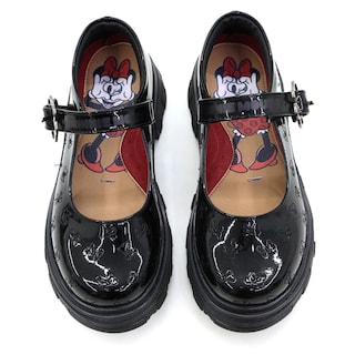 Foto 7 | Foto 7 | Zapato Escolar Disney Minnie Mouse Chunky Charol Para Niña