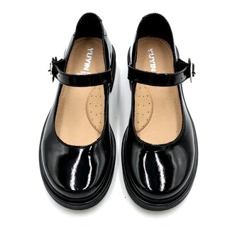 Foto 2 | Foto 2 | Zapato Escolar Yuyin Charol Negro Para Niña