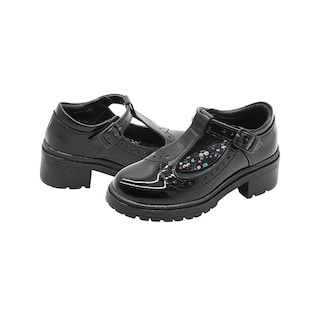 Foto 5 | Foto 5 | Zapato Escolar Bambino Para Niña Hebilla Charol Negro Negro