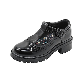 Foto 4 | Foto 4 | Zapato Escolar Bambino Para Niña Hebilla Charol Negro Negro