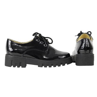 Foto 6 | Foto 6 | Zapato Escolar Negro Charol Niña Forro Piel Casual Kuali