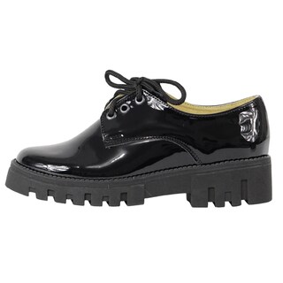 Foto 4 | Foto 4 | Zapato Escolar Negro Charol Niña Forro Piel Casual Kuali